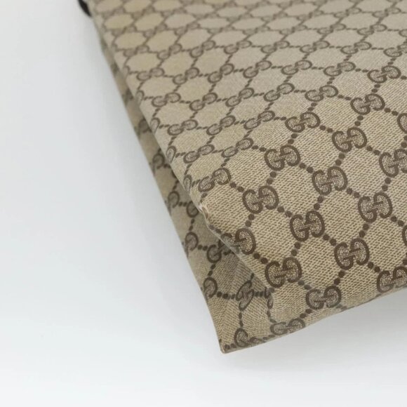 GUCCI GG Supreme Tote Bag PVC Beige Gold 39 02 061 Auth ep9449 - Picture 4 of 16